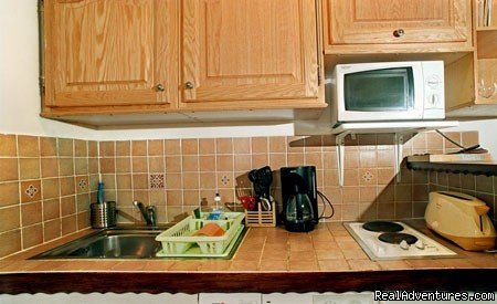 Kitchen area for light cooking, also clothes washer | Paris Studio Apartment Close to Eiffel Tower | Image #5/6 | 