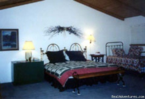 Master Bedroom | Adorable log cabin | Image #4/10 | 