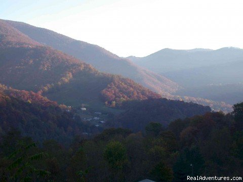 Creekside's Smoky Mountains during Fall | Smoky Mountain Log Cabin Vacation Rentals | Image #9/12 | 