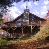 Smoky Mountain Log Cabin Vacation Rentals Creekside in the Fall