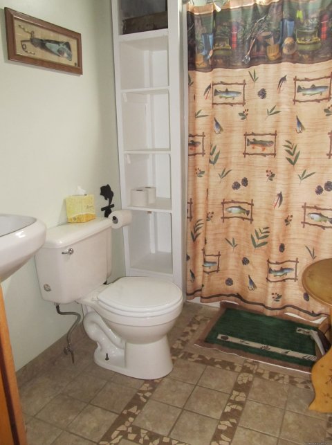 Updated Bathroom w/Large Shower | A Wilderness Haven Resort | Image #11/16 | 