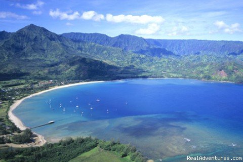 Hanalei Bay and Beach - 2 miles away | Cliff's Honeymoon Condo Princeville, Kauai, Hawaii | Image #3/23 | 