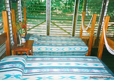 Screened in bedrooms