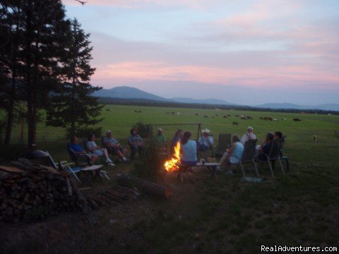 Evening Campfires | Discover The Rich Ranch Outfitting And Guest Ranch | Image #11/14 | 
