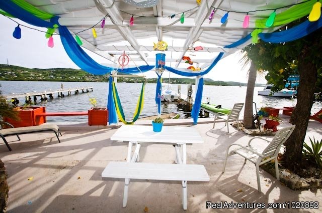 Picnic Table | Casa Ensenada Waterfront  Guesthouse, Culebra, PR | Image #4/23 | 