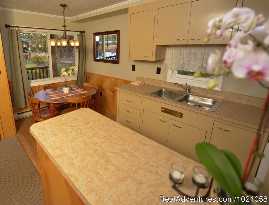 Cottage Kitchen | Placid Bay Inn On Lake Placid Vacation Getaways | Image #4/24 | 