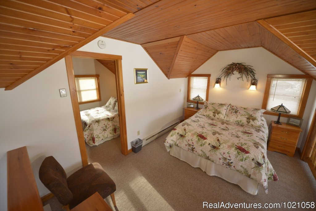 Upstairs Bedrooms in cottage | Placid Bay Inn On Lake Placid Vacation Getaways | Image #12/24 | 