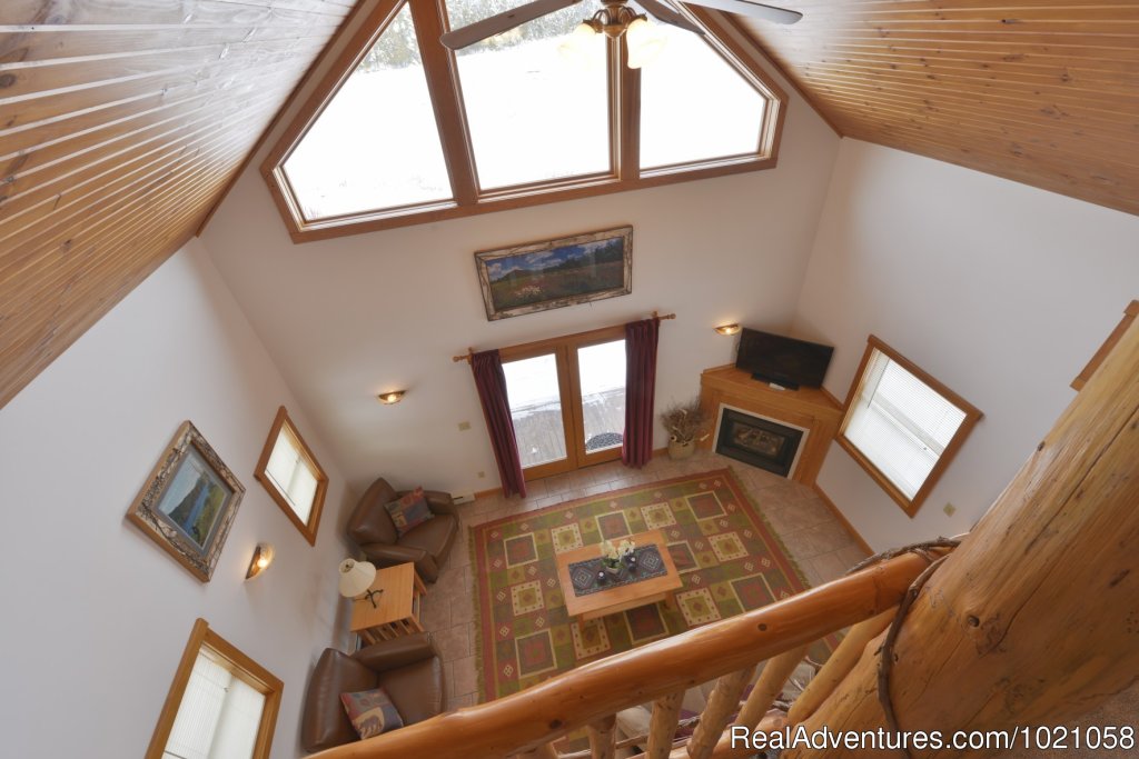 View From Loft In Cottage | Placid Bay Inn On Lake Placid Vacation Getaways | Image #13/24 | 