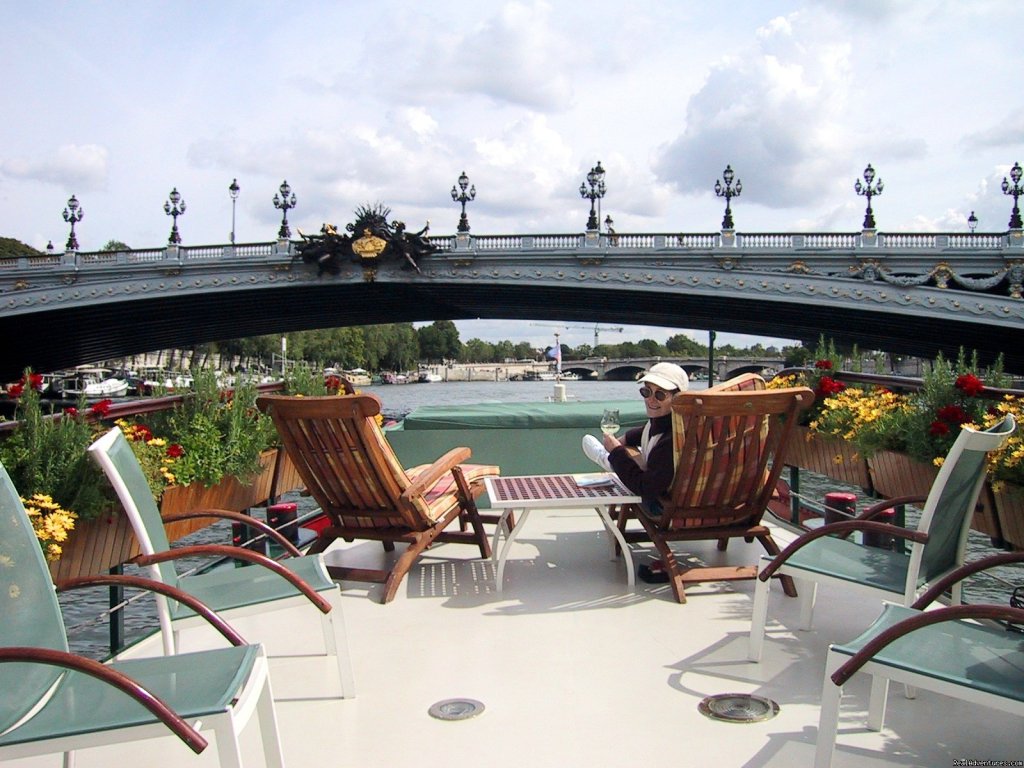 Deck with View | Barge Vacations  | Image #2/5 | 