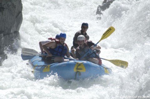 Exciting rafting on the Middle Fork American River