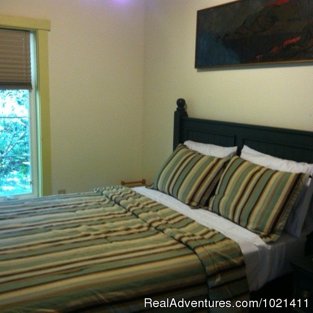 Downstairs Queen Bedroom | Youngtown Inn & Restaurant | Abbot, Maine  | Bed & Breakfasts | Image #1/9 | 