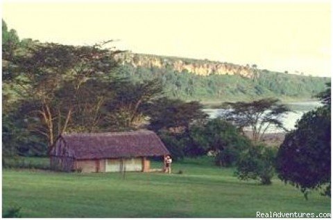 Lodge on River