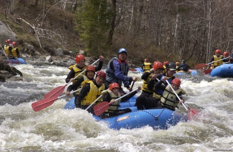 Crab Apple Whitewater Rafting in New England | The Forks, Maine Rafting ...