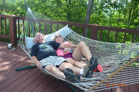 Hammocks are made for couples