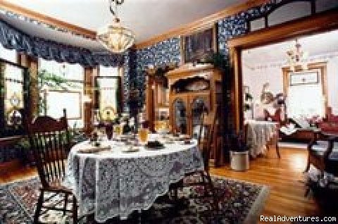 Dining room and Parlor | Awarenest Victorian Bed & Breakfast | Colorado Springs, Colorado  | Bed & Breakfasts | Image #1/8 | 