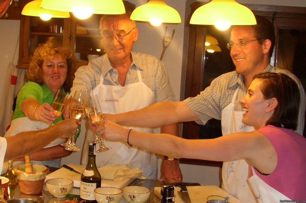 A toast to the chefs! | The International Kitchen | various, Italy | Cooking Classes & Wine Tasting | Image #1/1 | 