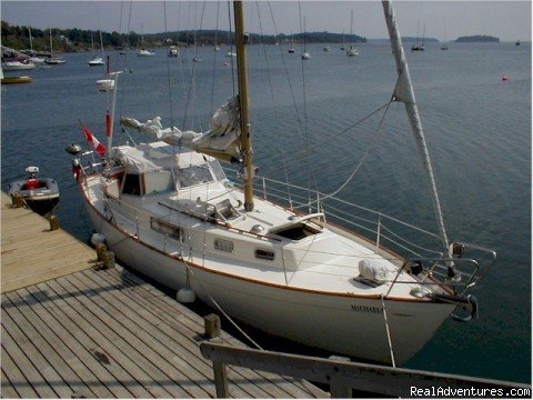 at dock | Discovery Sailing RYA Sail Training Centre | Chester Basin, Nova Scotia  | Sailing | Image #1/2 | 