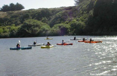 Kayakers at Mill Bend | Adventure Rents on the Redwood Coast | Image #3/5 | 