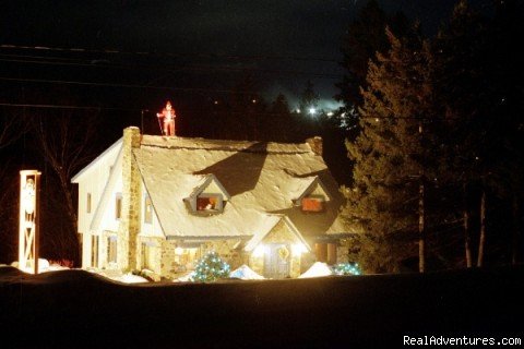 Auberge Beaux reeves and Spa in the winter