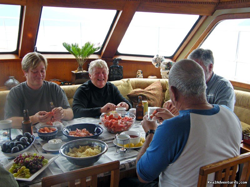 Shrimp Lunch | Alaska Yacht Charters Aboard Alaskan Song | Image #10/22 | 