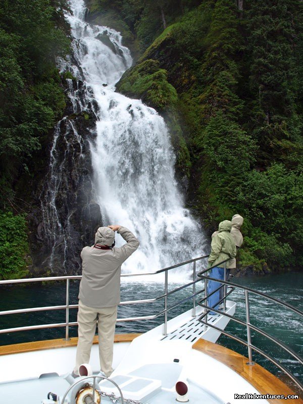 Waterfall | Alaska Yacht Charters Aboard Alaskan Song | Image #17/22 | 