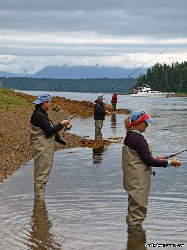 Fly Fishing | Alaska Yacht Charters Aboard Alaskan Song | Image #18/22 | 