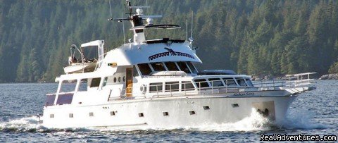 Alaskan Song Under Way | Alaska Yacht Charters Aboard Alaskan Song | Image #3/22 | 