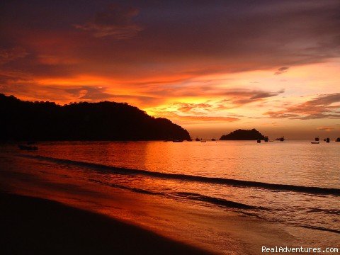 Costa Rica Pacific Ocean Sunset