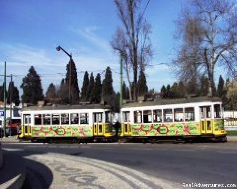 Antique electric old trams | Lisbon Tours by Air-conditioned SUV | Image #2/4 | 