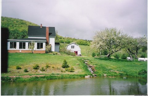 Main house with Guest House to Right