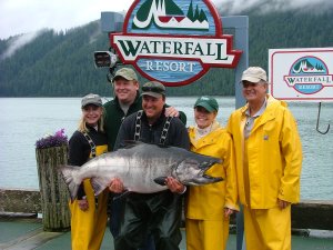 Legendary Alaska Sportfishing - Waterfall Resort | Santa Barbara, Alaska Fishing Trips | Juneau, Alaska Fishing & Hunting