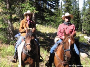 Horseback riding in the Tetons & Yellowstone Park | Driggs, Idaho