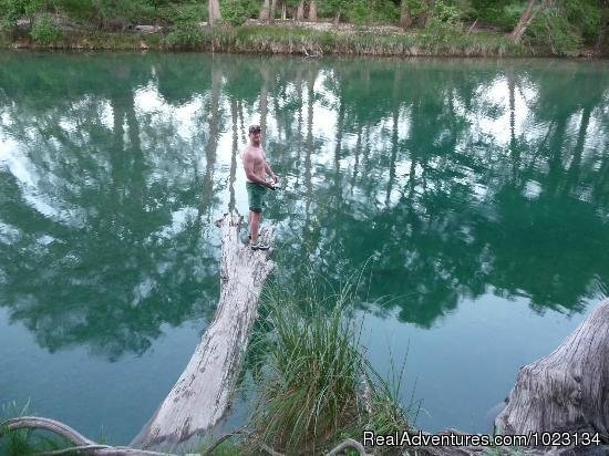 Frishing on the Frio River | Secluded Cabin in Texas Hill Country on Frio River | Image #5/12 | 