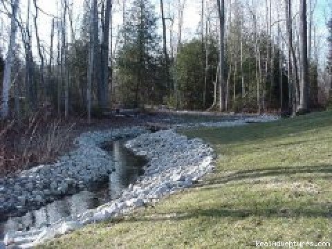 creek on the property