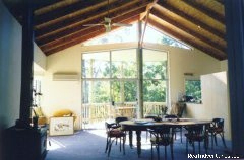 Looking out to the forest | Aussie B & B with Sensory forest walks and dining | Lakes Entrance, Australia | Bed & Breakfasts | Image #1/5 | 