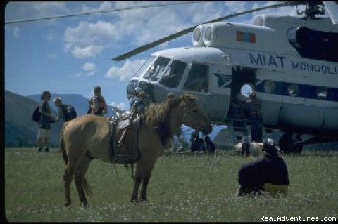 Contrasts in transportation | Boojum Expeditions: Mongolia Travel and Adventure | Ulaan Baatar, Mongolia | Sight-Seeing Tours | Image #1/1 | 