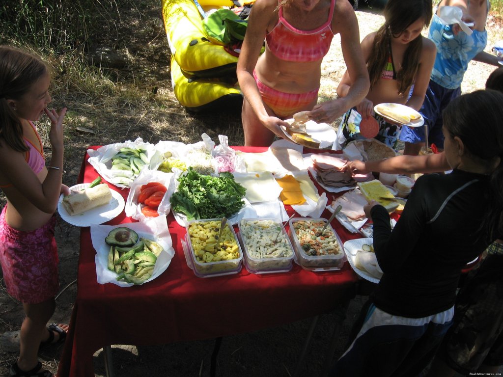 Typical riverside lunch | Whitewater Adventures - from mild to wild | Image #12/26 | 