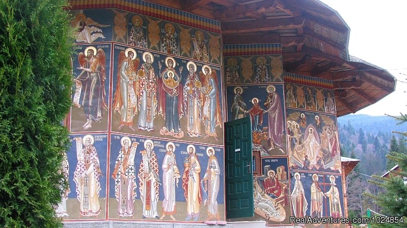 Bucovina Monastery painted walls | Travel to Romania | Image #25/26 | 