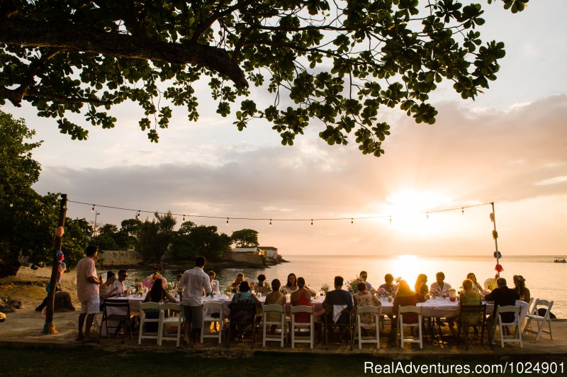 Sunset Wedding Reception Meal | Llantrissant - A Negril Beachhouse | Image #25/26 | 