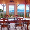 Premier Luxury Cabin Rentals Next  To Dollywood One of our Diningroom Views