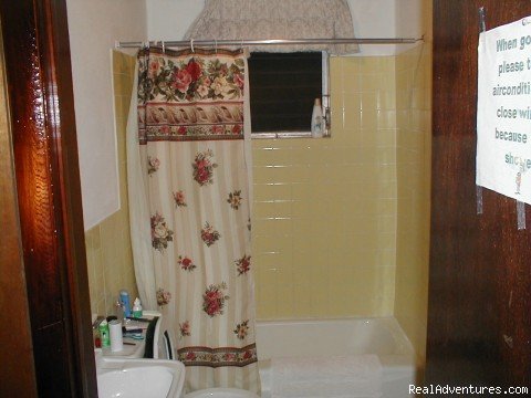 Bathroom interior of 1,2 br cottage | Get Away From It All At Cartwrights Ocean Front | Image #4/11 | 