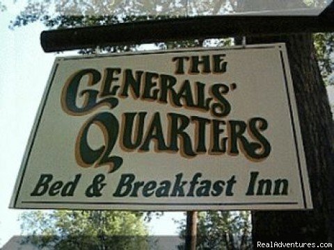 Photo #2 | The Generals' Quarters Bed and Breakfast Inn | Image #2/4 | 