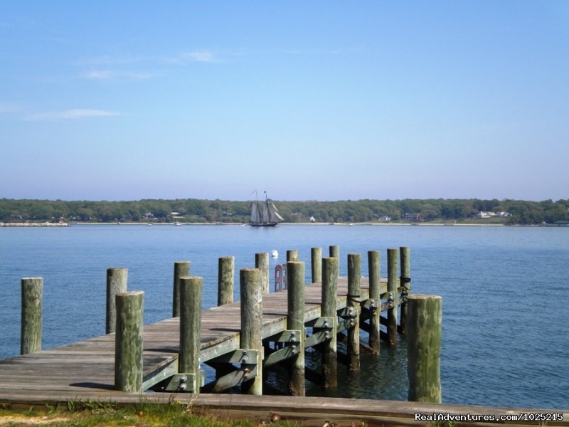 Our dock across the street | Stirling House Bed and Breakfast - Greenport NY | Image #15/15 | 