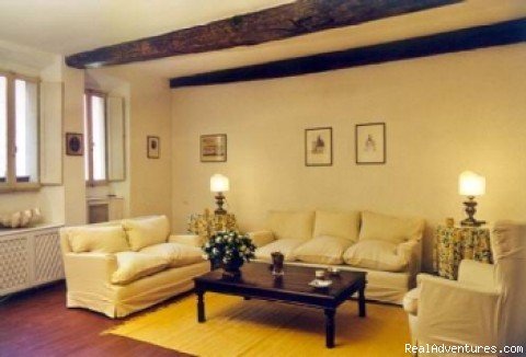 Living-room | Apartments in Rome  - Vicolo delle Palle (PA2) | Image #2/12 | 