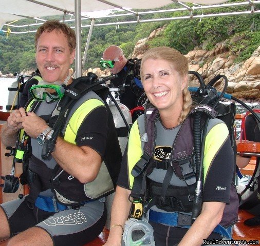 Happy divers | Hooka, Snorkel and scuba dive tours in Acapulco | Image #2/7 | 