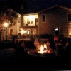 Garden Gate Get-A-Way Bed & Breakfast Evening Outdoor Campfire