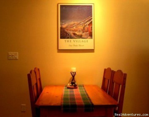 Eating Area | Sun Peaks Condo | Image #4/9 | 