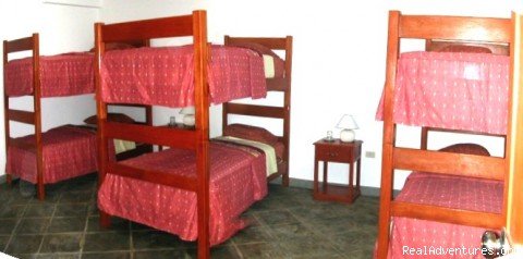Dorms available for backpackers