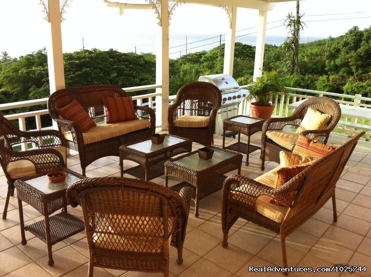 Villa Dawn Veranda | Caribbean Breeze & Villa Dawn, St. Croix | Image #8/19 | 
