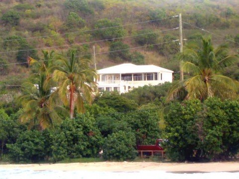 Villa Dawn viewed from Cane Bay Beach | Caribbean Breeze & Villa Dawn, St. Croix | Image #9/19 | 